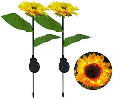 Solar Sunflower Waterproof LED Lights